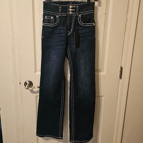 EVOLVE Denim New York Bling Jeans Sz3 - Picture 3 of 7